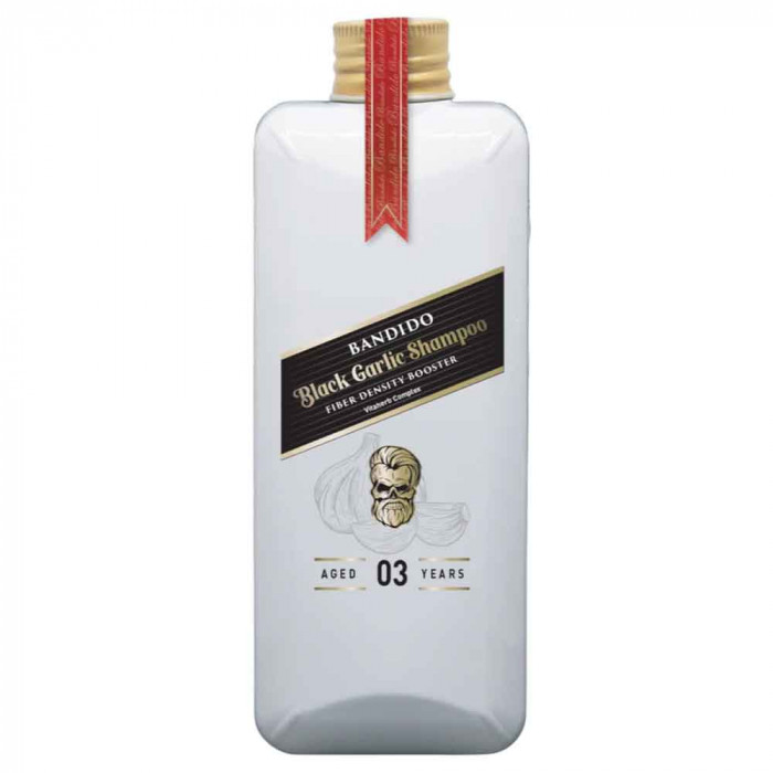Шампунь для волос с черным чесноком Black Garlic Shampoo Bandido, 350 мл