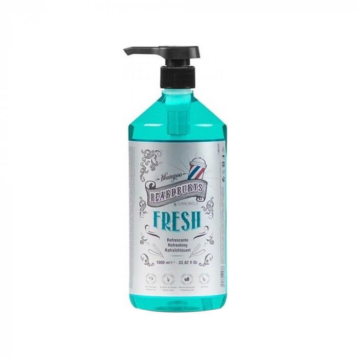 Шампунь освежающий с экстрактом ментола Fresh Beardburys, 1000 мл