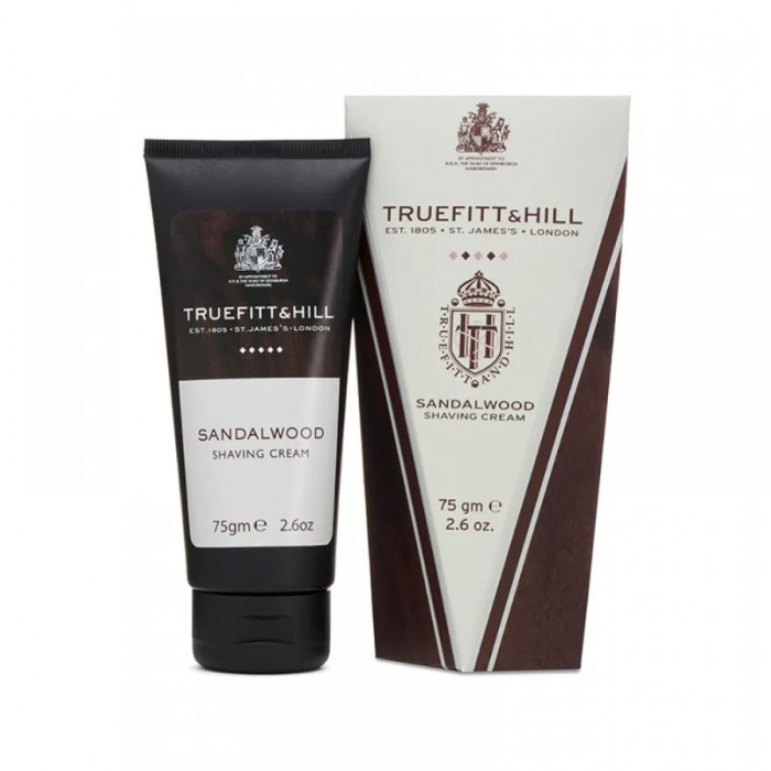 Крем для бритья Truefitt & Hill Sandalwood Shaving Cream 75 грамм