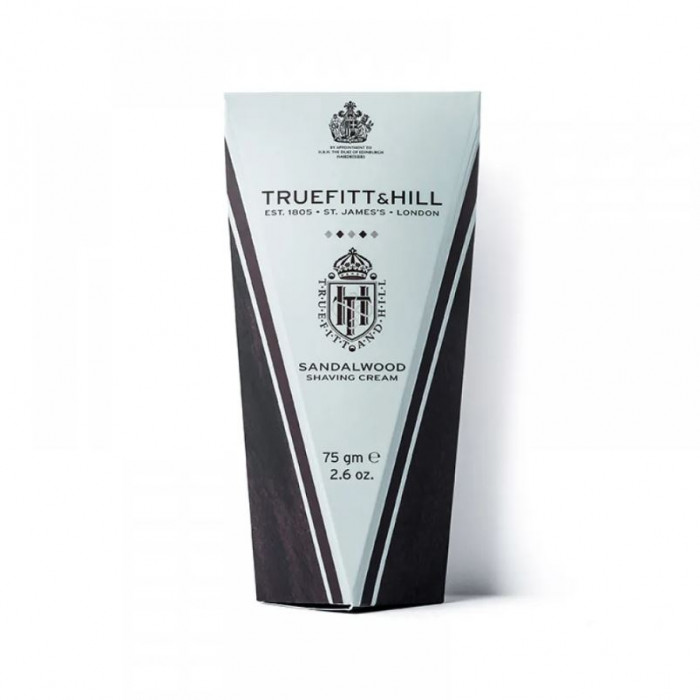 Крем для бритья Truefitt & Hill Sandalwood Shaving Cream 75 грамм