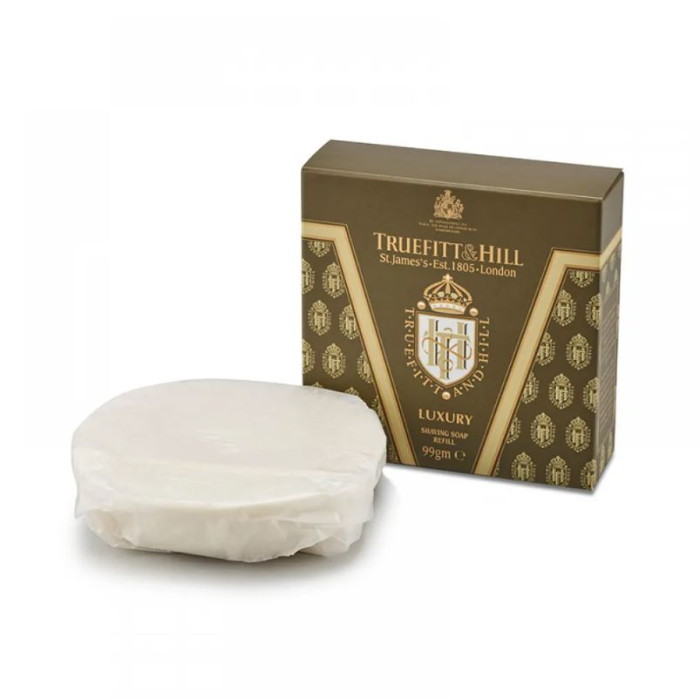 Мыло для бритья Truefitt & Hill Luxury Shaving Soap (Запаска), 99 грамм