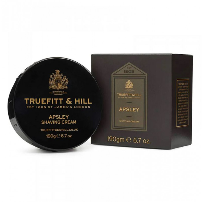 Крем для бритья Truefitt & Hill Apsley Shaving Cream, 190 грамм