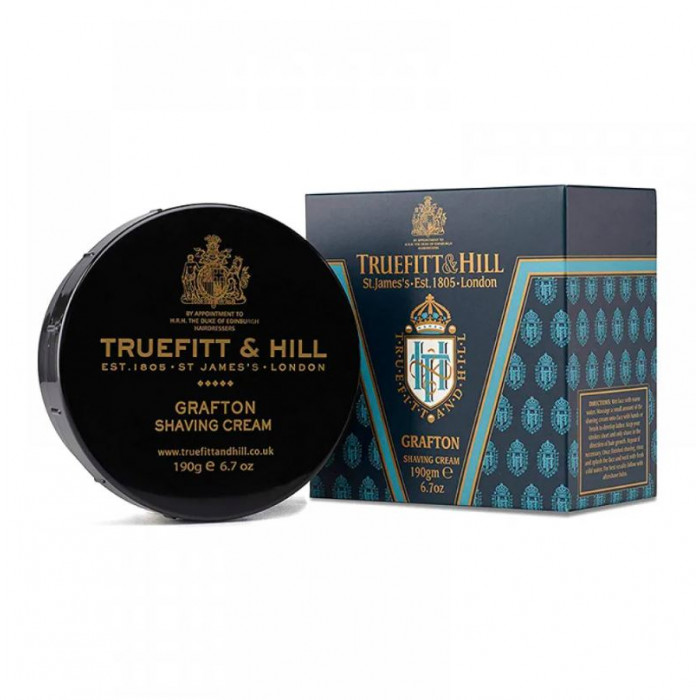 Крем для бритья Truefitt & Hill Grafton Shaving Cream, 190 грамм