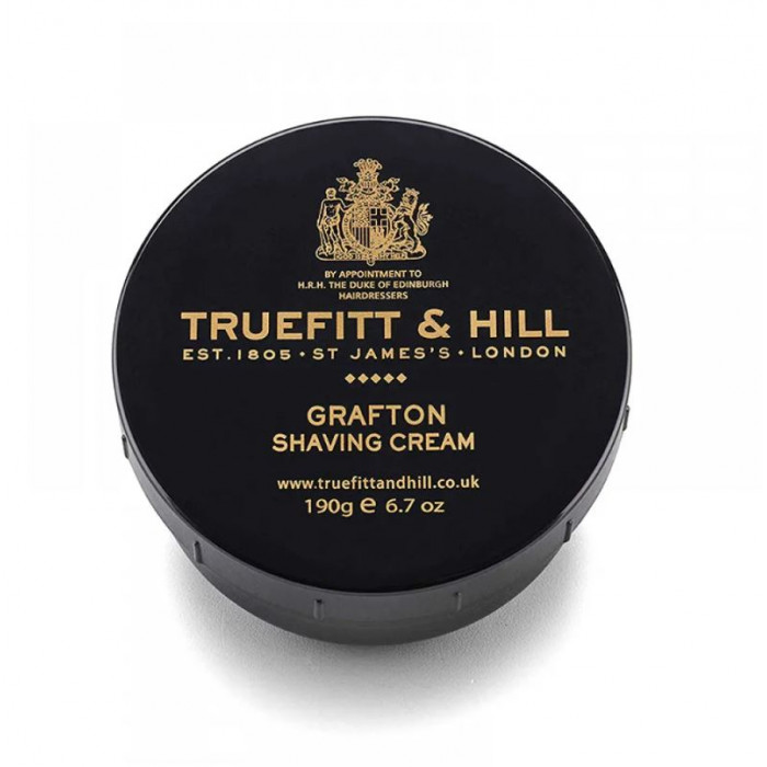 Крем для бритья Truefitt & Hill Grafton Shaving Cream, 190 грамм
