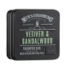 Твердий шампунь для волосся та тіла Scottish Fine Soaps Vetiver & Sandalwood Shampoo Bar, 100 грам