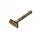 Станок для бритья Т-образный Pearl SHD-27 Antique Brass Closed Comb