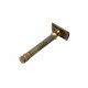 Станок для бритья Т-образный Pearl SHD-27 Antique Brass Closed Comb