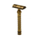 Станок для бритья Т-образный Pearl SHD-24 Antique Brass Closed Comb