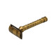 Станок для бритья Т-образный Pearl SHD-24 Antique Brass Closed Comb
