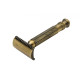 Станок для бритья Т-образный Pearl L-55 Antique Brass Closed comb & Open Comb