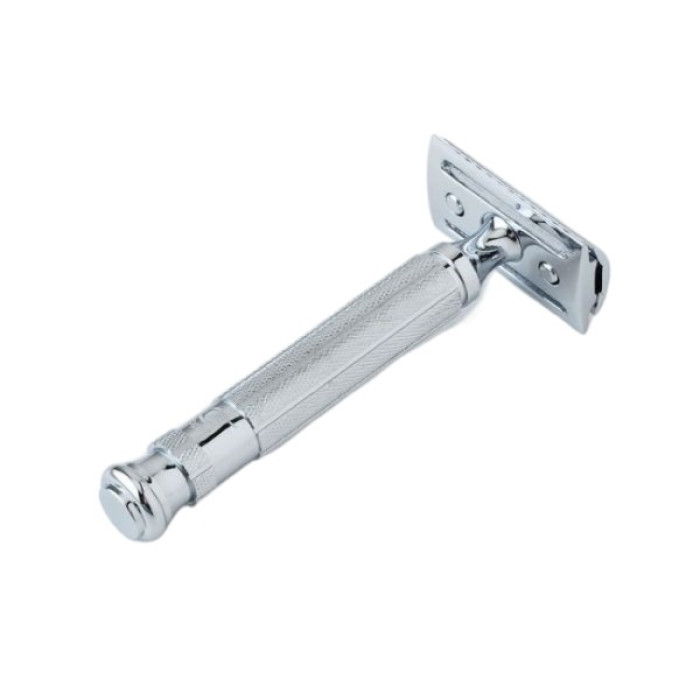 Станок для бритья Т-образный Pearl L-55 Chrome Closed Comb