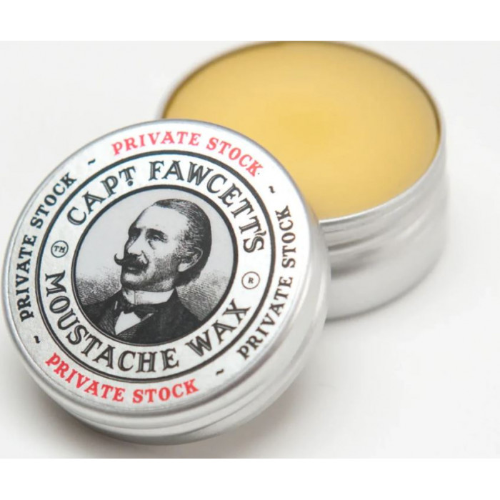 Воск для усов CAPTAIN FAWCETT’S Private Stock Moustache Wax, 15 мл