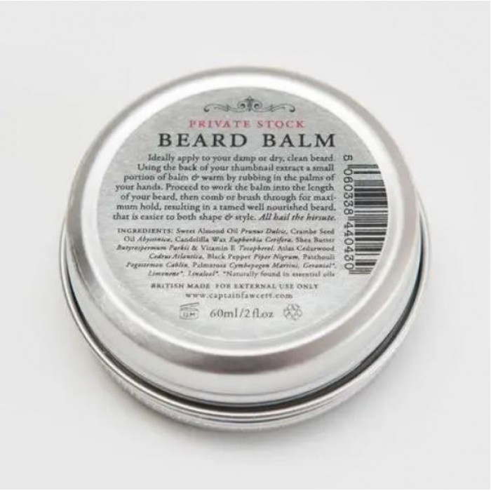 Бальзам для бороды Captain Fawcett's Private Stock Beard Balm, 60 мл