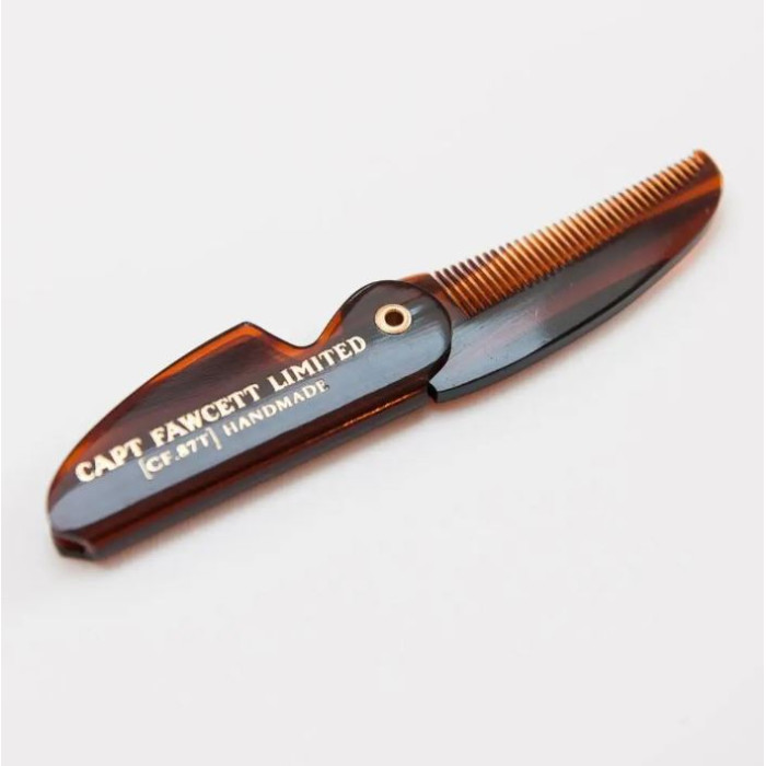 Подарунковий набір для догляду за вусами Captain Fawcett’s Wax Exspedition Strenght and Moustache Comb