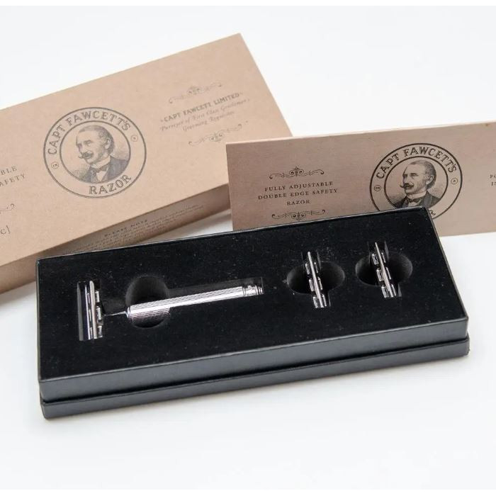 Станок для бритья Т-образный Captain Fawcett's Fully Adjustable Double Edge Razor CF.6C