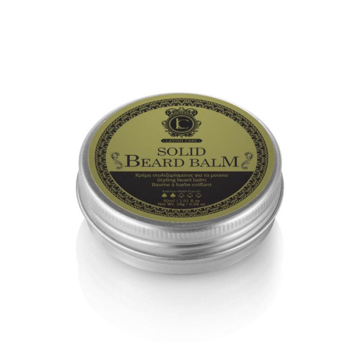 Твёрдый бальзам для ухода за бородой Lavish Care Solid Beard Balm, 30 мл