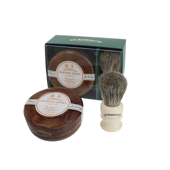 Подарочный набор D R Harris Sandalwood Shaving Gift Set Mahogany