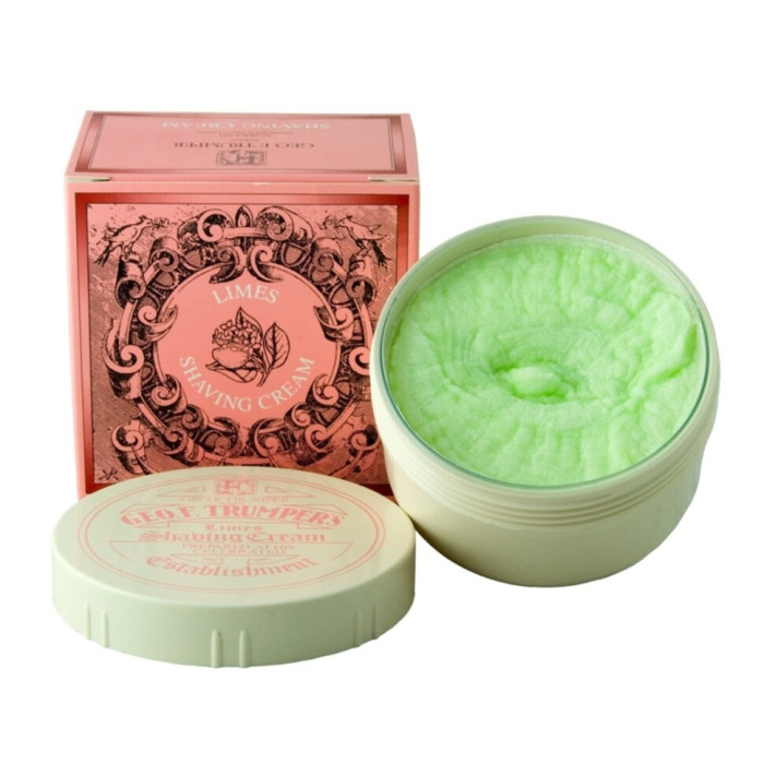 Крем для бритья Geo F Trumper Extract of Limes Soft Shaving Cream Bowl, 200 грамм