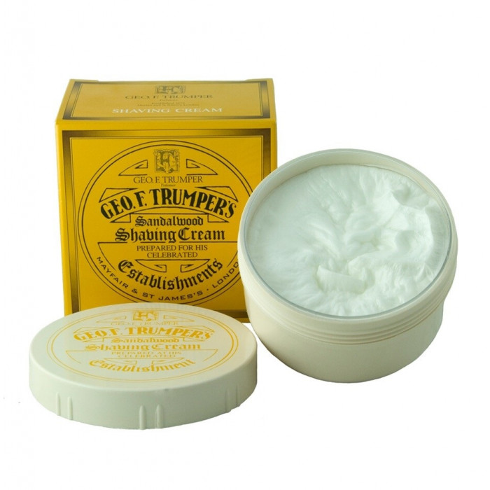 Крем для бритья Geo F Trumper Sandalwood Soft Shaving Cream Bowl, 200 грамм