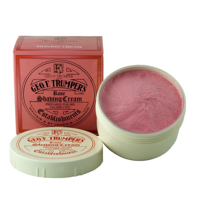 Крем для бритья Geo F Trumper Rose Soft Shaving Cream Bowl, 200 грамм