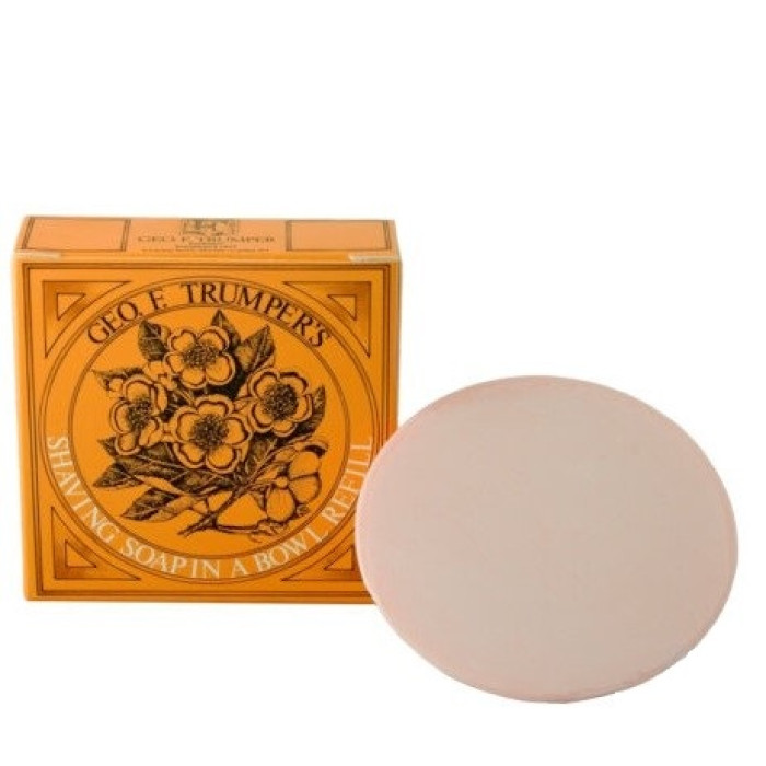 Мыло для бритья Geo F Trumper Almond Hard Shaving Soap, 80 грамм