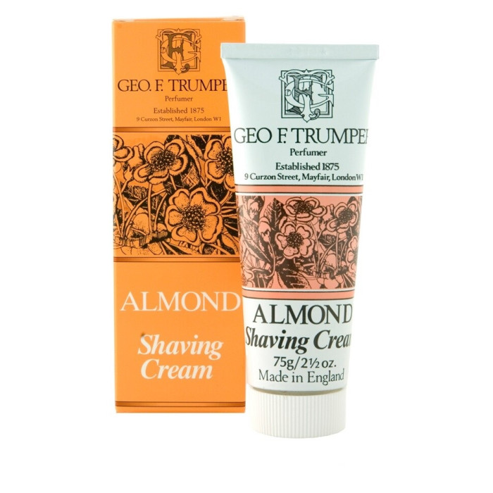 Крем для бритья Geo F Trumper Almond Soft Shaving Cream, 75 грамм