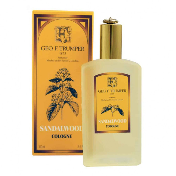 Одеколон Geo F Trumper Sandalwood Cologne Glass Atomiser Bottle, 100 мл