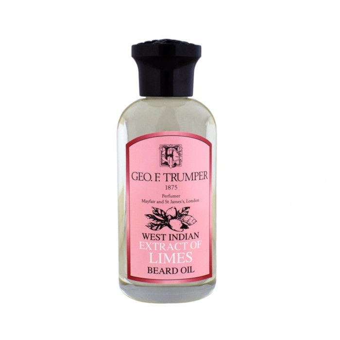 Масло для бороды Geo F Trumper Extract of Limes Beard Oil, 100 мл