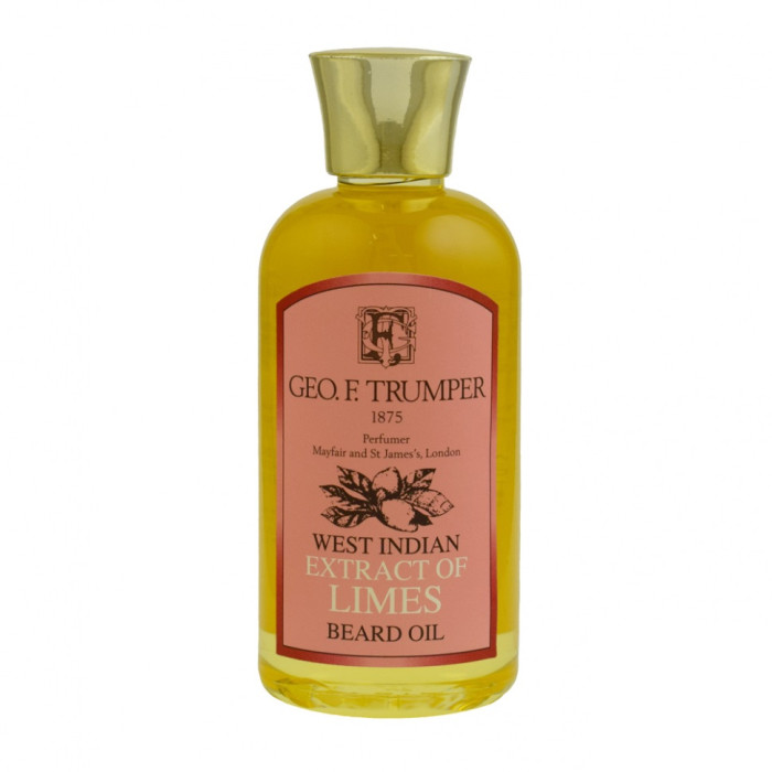 Масло для бороды Geo F Trumper Extract of Limes Beard Oil, 100 мл