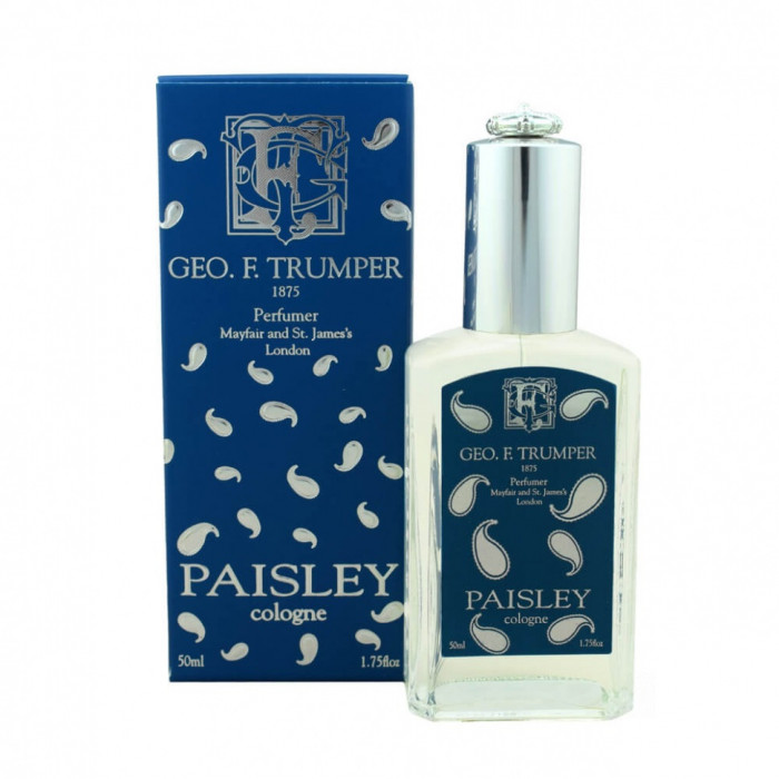 Одеколон Geo F Trumper Paisley Cologne Glass Atomiser Bottle, 50 мл