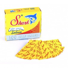 Леза для шавет (половинки) Shark Super Stainless Single Edge Razor Blades, 100 шт
