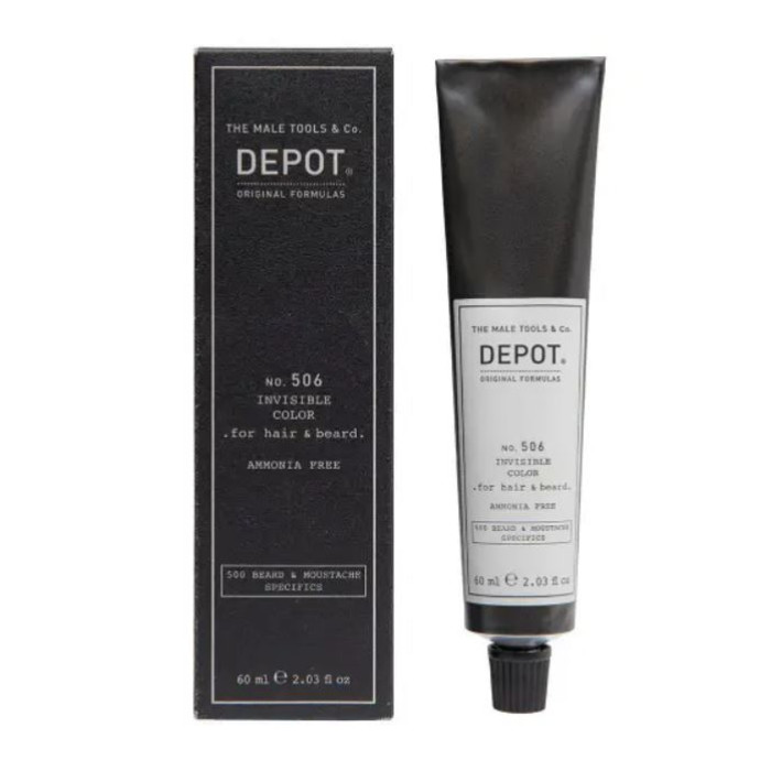 Крем-краска для бороды и волос Depot 506 Natural Steel, 60мл