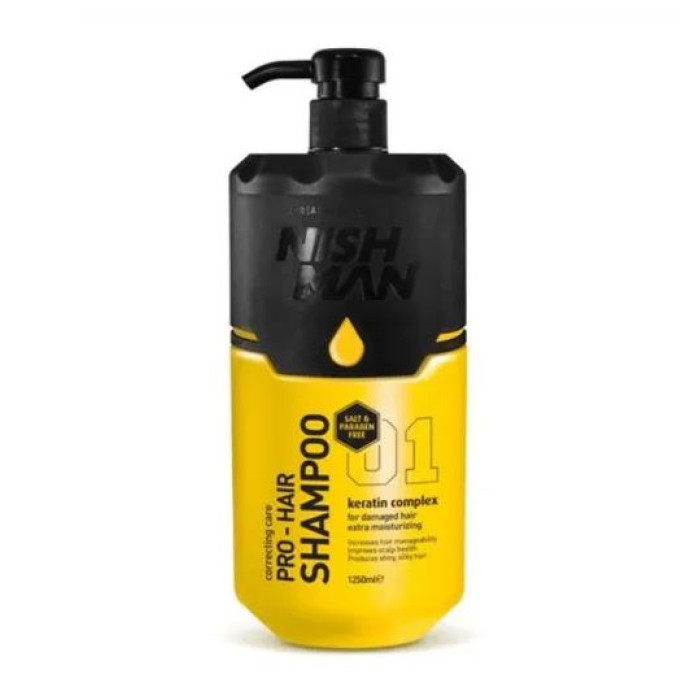 Шампунь для волосся Nishman Pro-Hair Shampoo 1250 мл