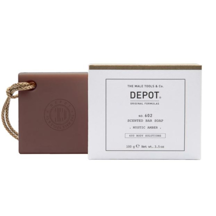 Мыло для тела Depot 602 "Мистический янтарь", 100 грамм