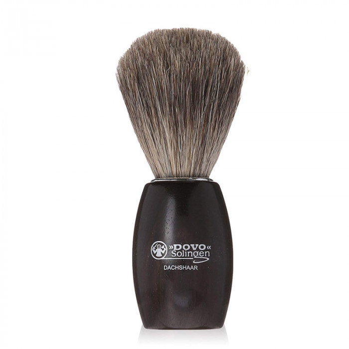 Помазок для бритья 918117 DOVO SHAVING BRUSH PURE BADGER GRENADILLE