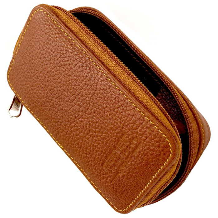 Кожаный чехол для Т-образной бритвы Parker LP4 Travel Case