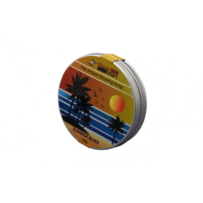 Мыло для бритья Pearl Man The Artisan Shaving Soap Sunrise Bliss, 125 грамм