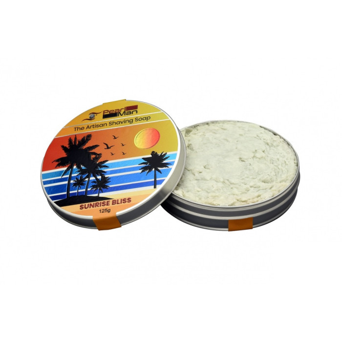 Мыло для бритья Pearl Man The Artisan Shaving Soap Sunrise Bliss, 125 грамм