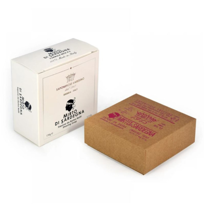 Мыло для бритья (запаска) Saponificio Varesino Mirto di Sardegna Shaving Soap Refill 150 грамм