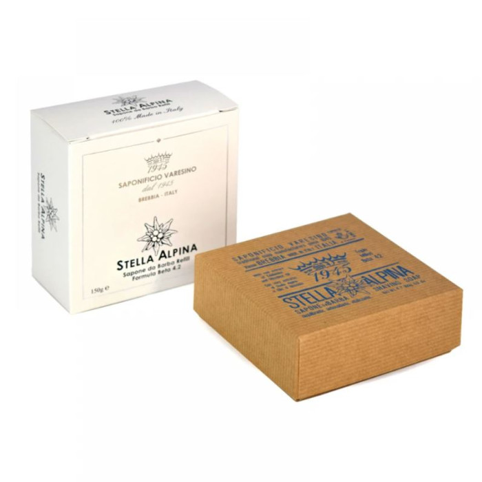 Мыло для бритья (запаска) Saponificio Varesino Stella Alpina Shaving Soap Refill 150 грам