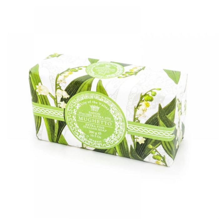 Мыло туалетное Saponificio Varesino Mughetto Natural Soap 300 грамм