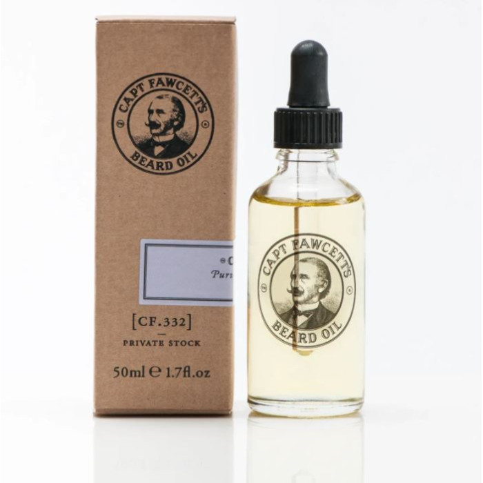 Масло для бороды Private Stock Beard Oil Captain Fawcett's 50ml