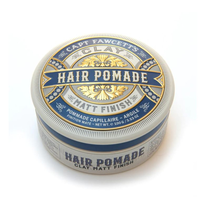 Глиняная помада для укладки волос Captain Fawcett’s Clay pomade, 100 грамм