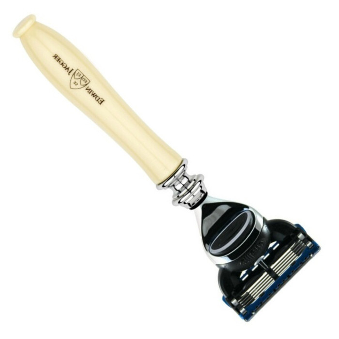 Станок для бритья Edwin Jagger IVCF Chatsworth Imitation Ivory Fusion Razor