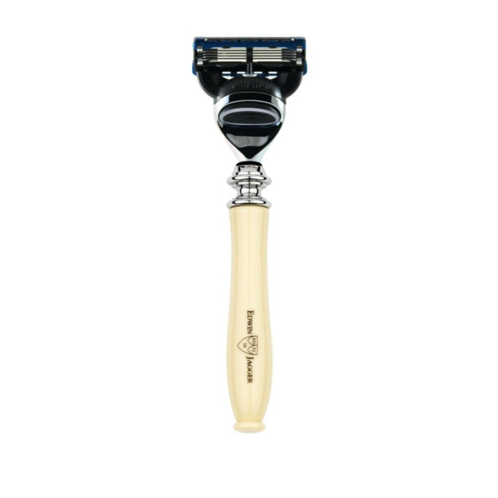 Станок для бритья Edwin Jagger IVCF Chatsworth Imitation Ivory Fusion Razor