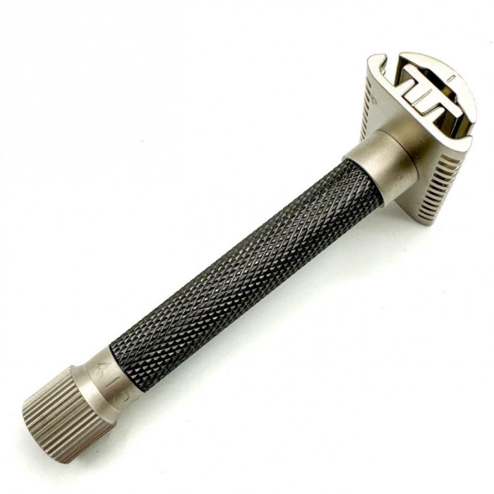 Станок для бритья Т-образный Parker Variant Adjustable Double Edge Safety Razor OC Satin Graphite