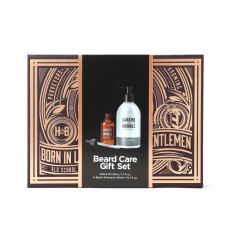 Подарунковий набір для догляду за бородою Hawkins & Brimble Beard gift set box (beard shampoo + beard oil)