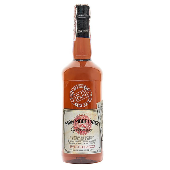 Шампунь, гель для душа и кондиционер 3-в-1 Sweet Tobacco 18.21 Man Made, 946 мл