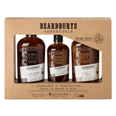 Набір для догляду за обличчям і бородою Essentials Beardburys (еліксир 50 мл/міст 120 мл/лосьйон 120 мл)