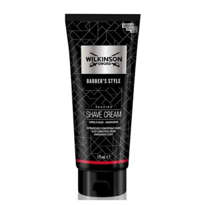 Крем для бритья Wilkinson Sword Barber's Style Shave Cream, 177 мл